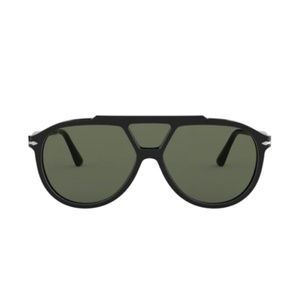 PERSOL 3217-S 95/31 Black/Green Sunglasses